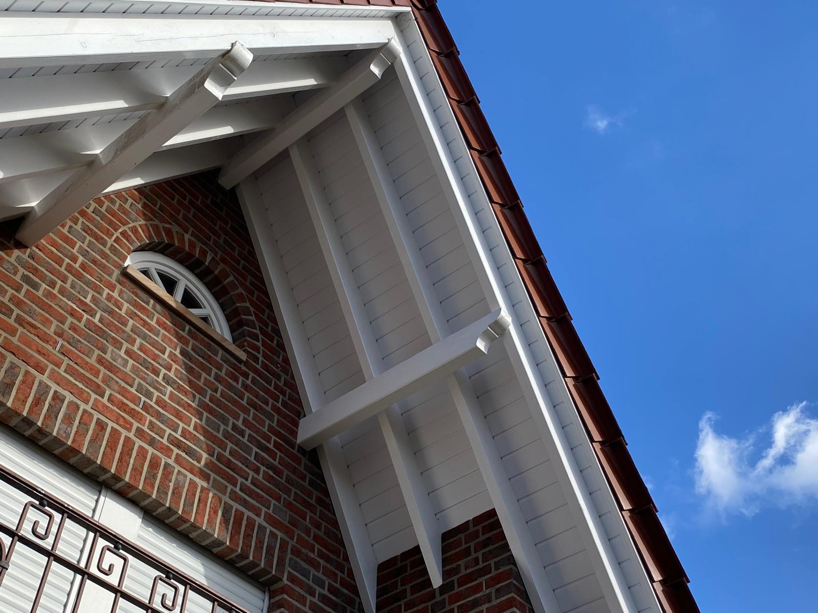 Reinigung von Dach&uuml;berst&auml;nden im Raum Papenburg.